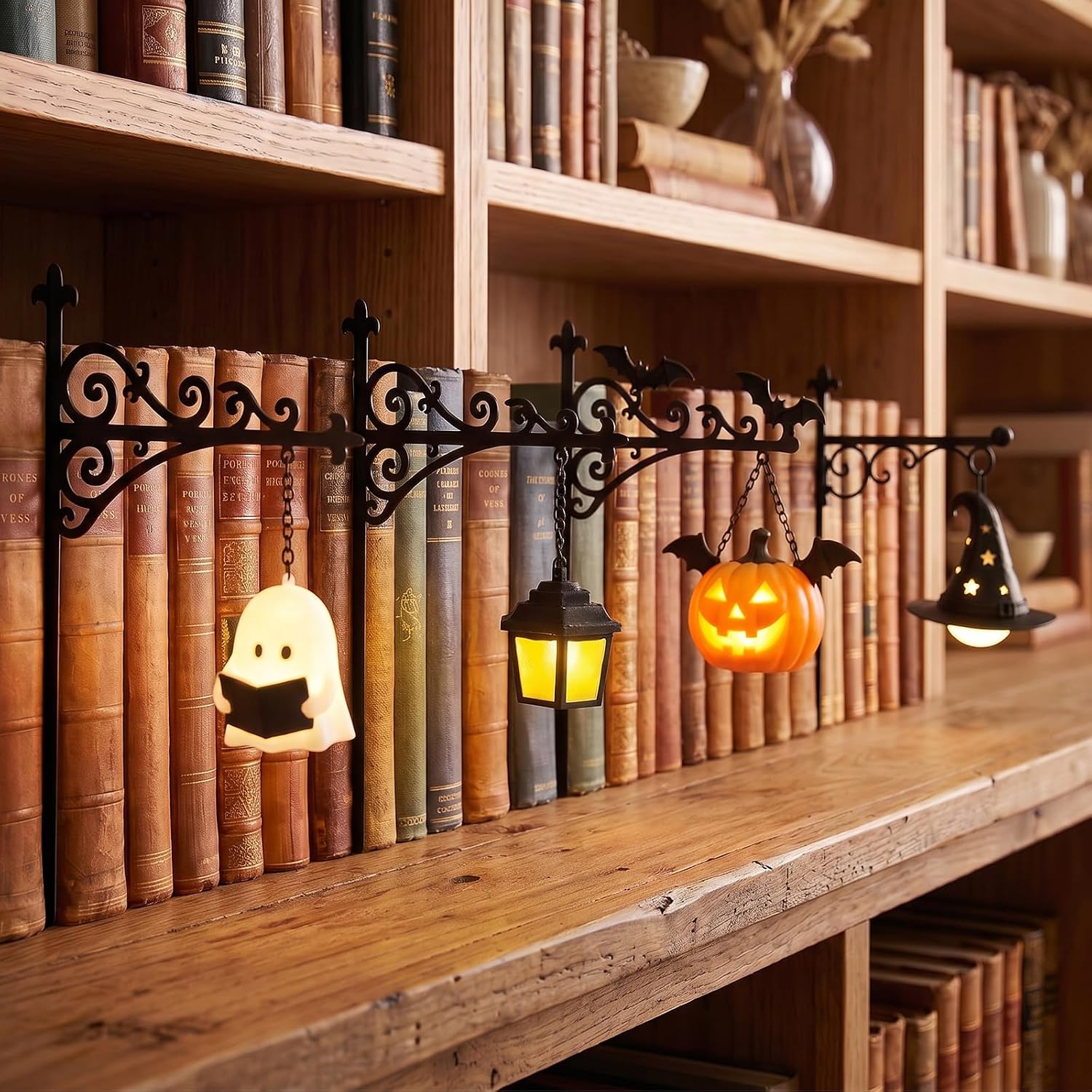 Lighting Decor Room - Library Lantern-Decorative Bookshelf Lighting Reading Nook