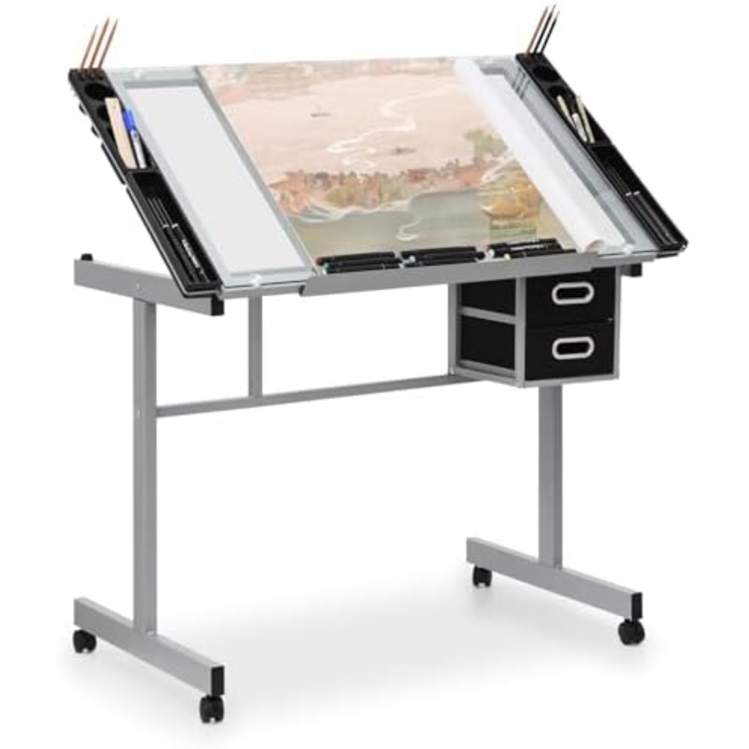 Lighting & Home Decor Studio - Professhional Drafting Table for Adults Teens,