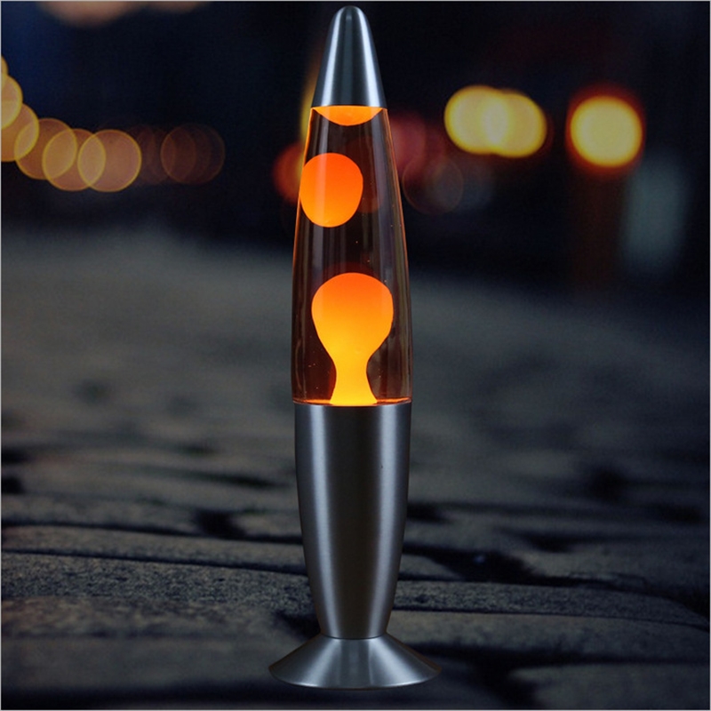 Lava Lamp Desktop - Jellyfish Decorative Lamp EU Plug Metal