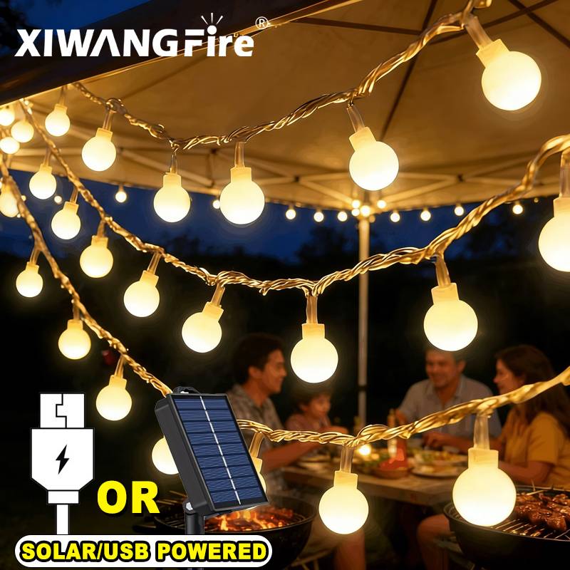 3-10M Solar/USB/Battery String - Lighting Decor Room ulasan dan harga