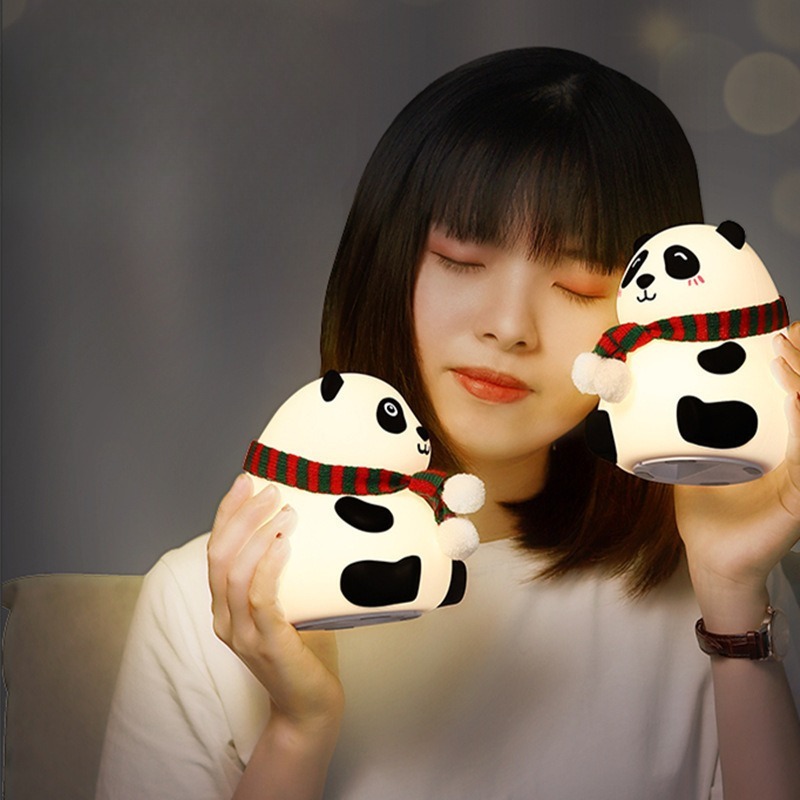 Cute Cartoon Pandas with Big E - Bedroom Lighting Decor Ideas ulasan dan harga