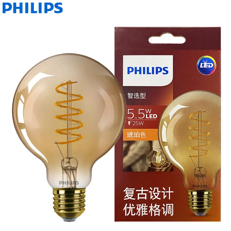 Philips LED Lamp G93 Classic F - Philips Bulb Led Classic ulasan dan harga