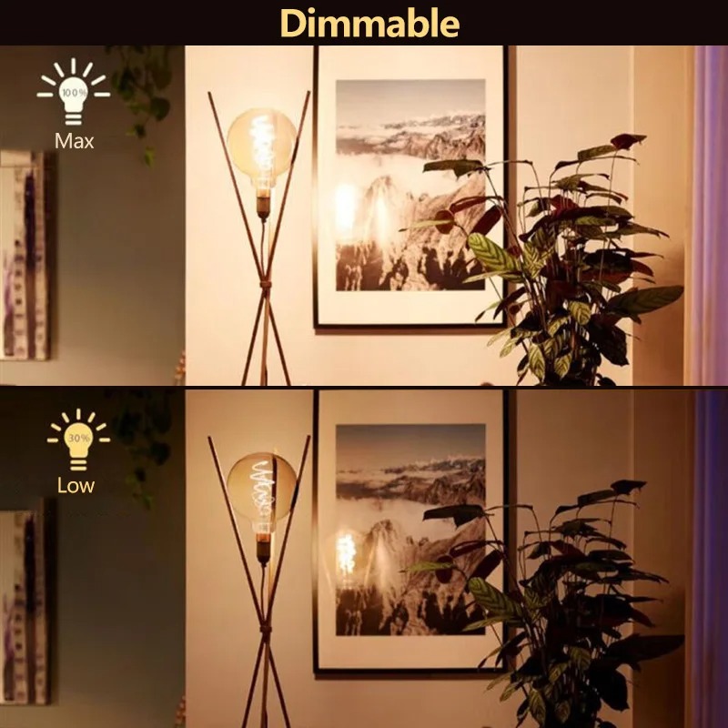 Philips LED Lamp G93 Classic F - Philips Bulb Led Classic ulasan dan harga