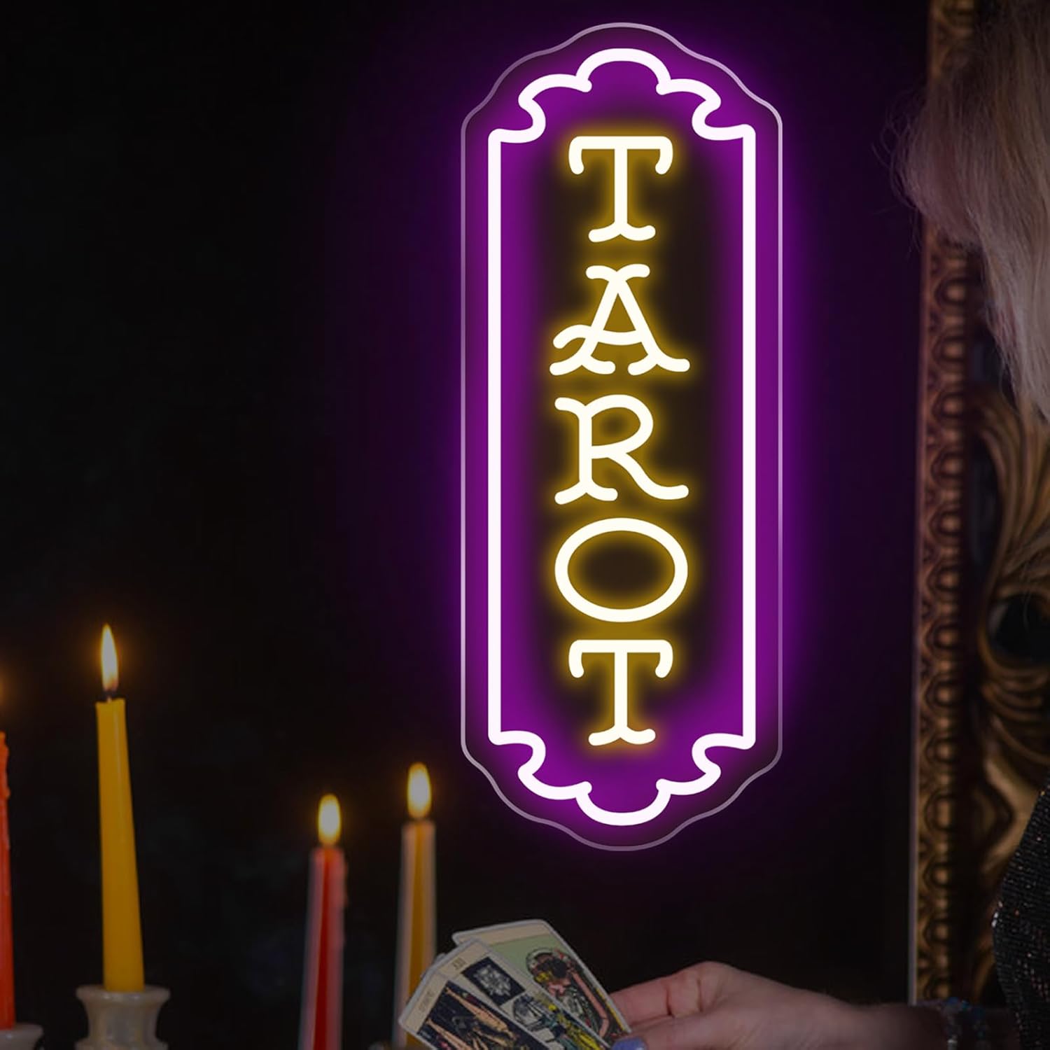 Tarot Neon Sign USB Powered My - Lighting Decor Room ulasan dan harga