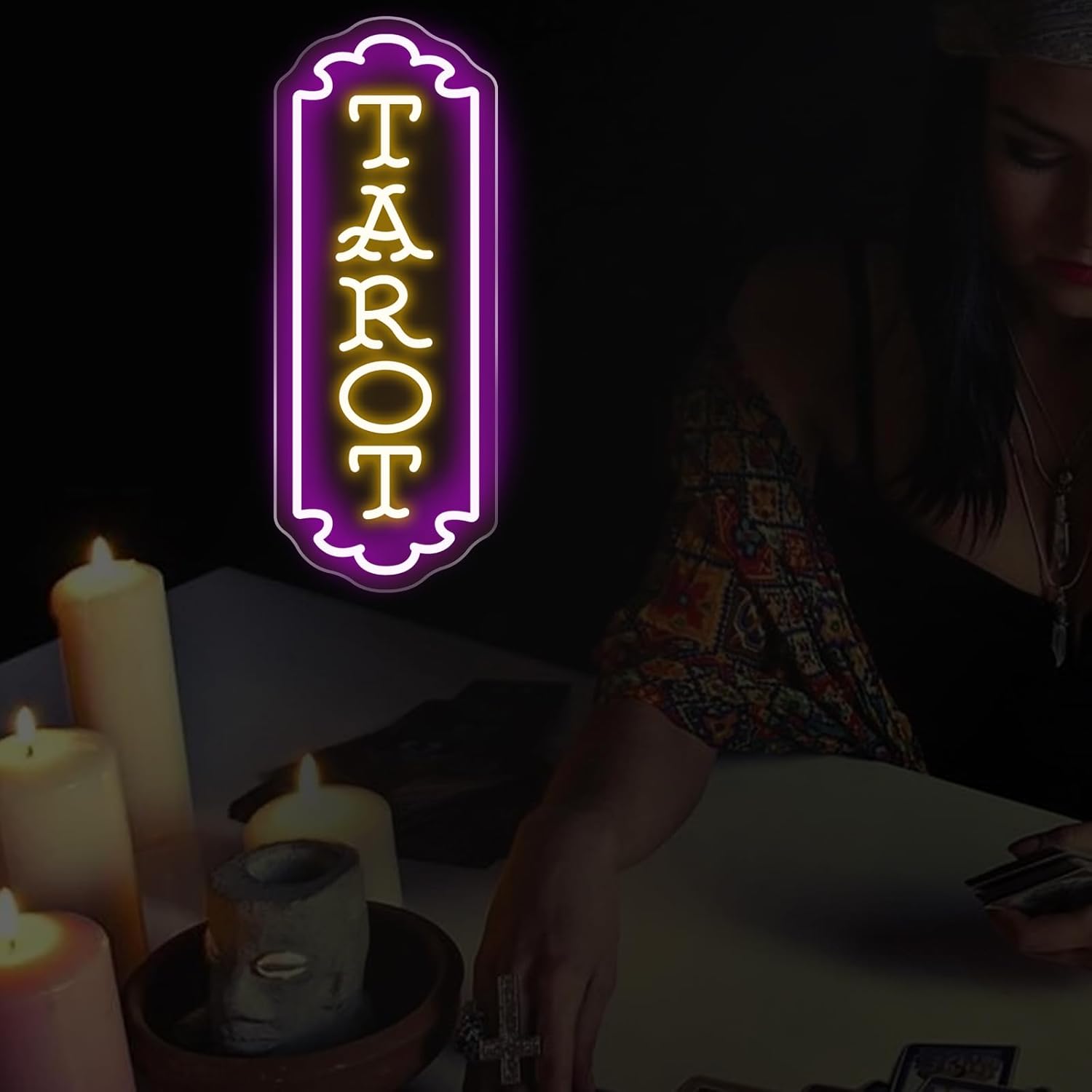 Tarot Neon Sign USB Powered My - Lighting Decor Room ulasan dan harga