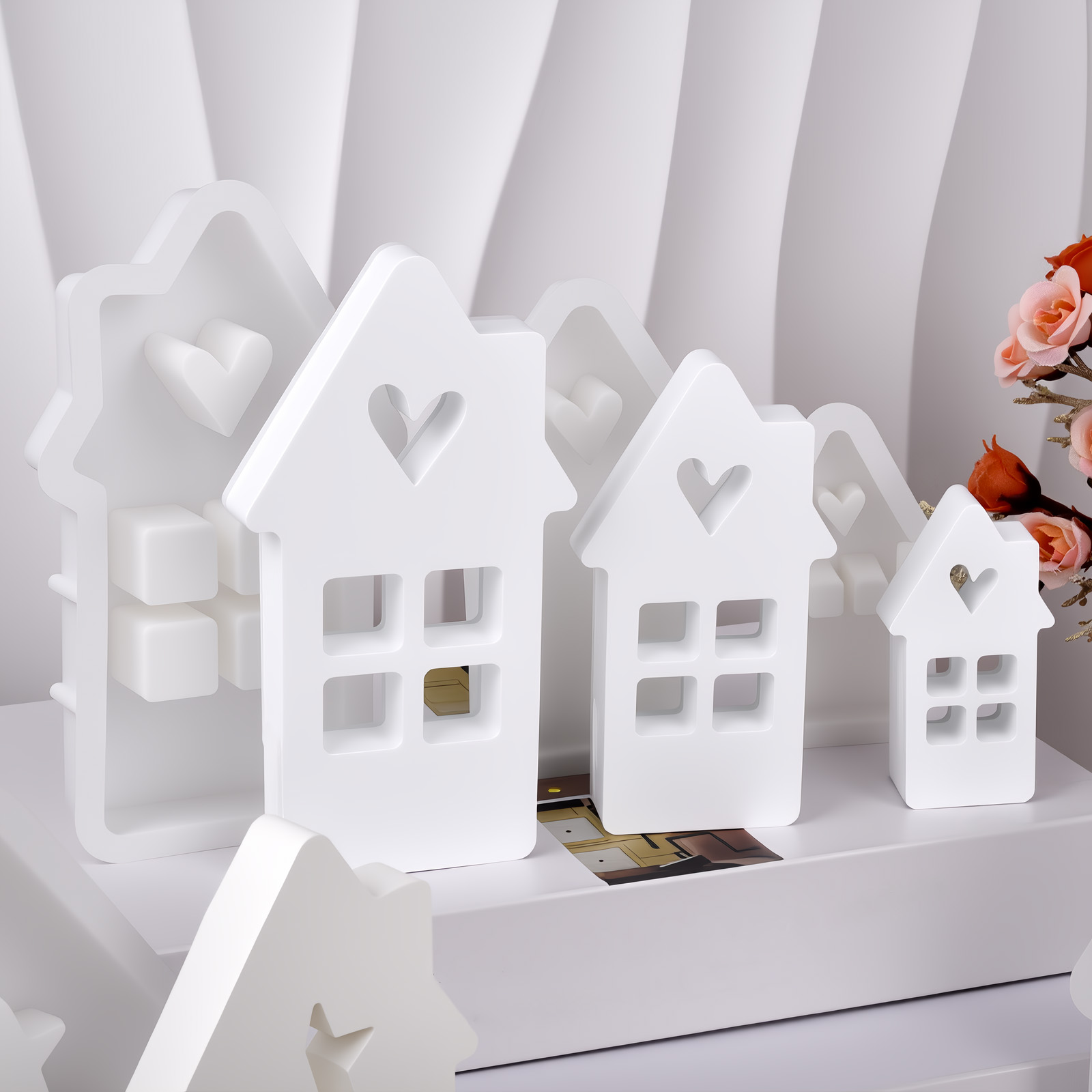 Star Heart House Silicone Mold - Lighting Decor For House ulasan dan harga