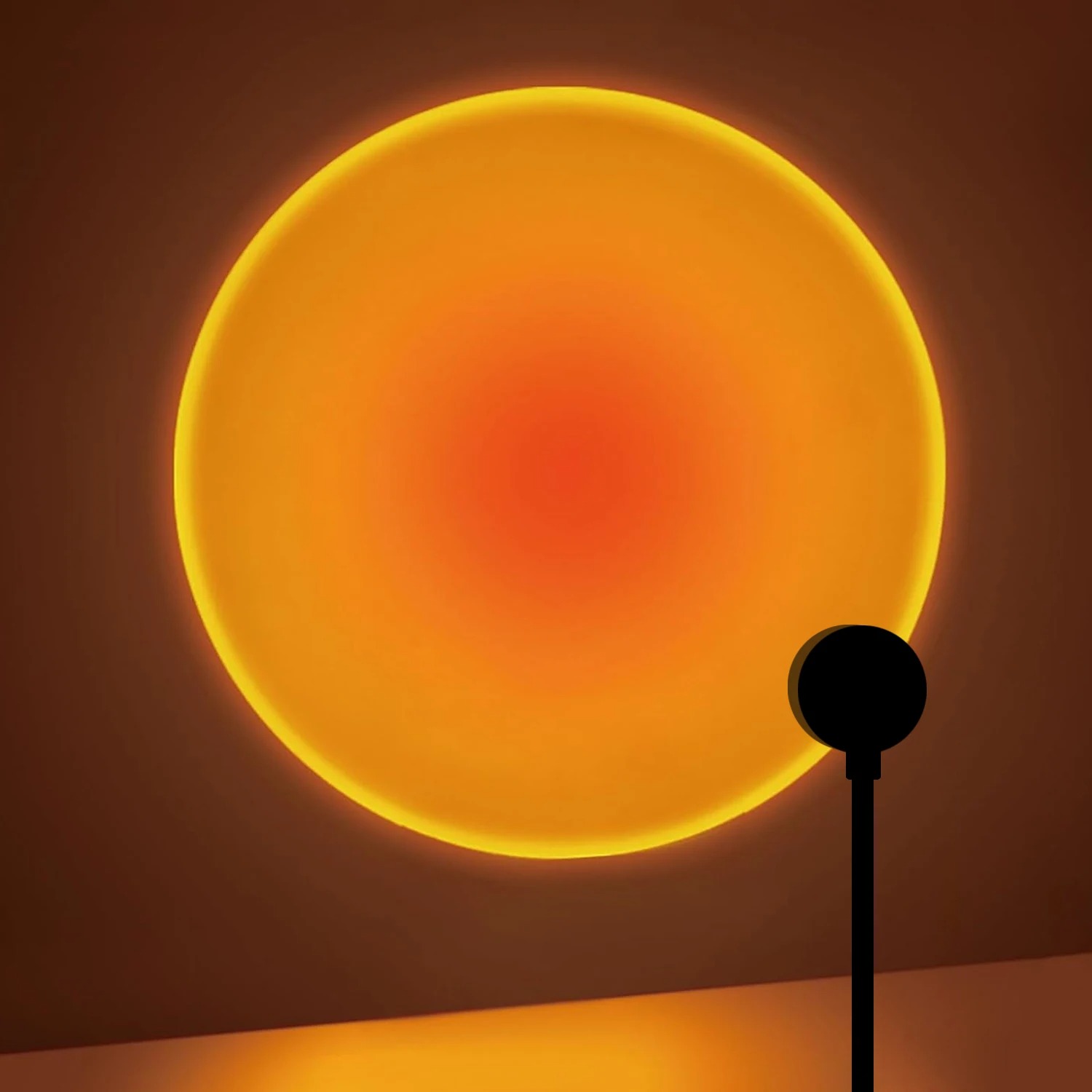 1pc USB Sunset Projection Lamp - Sunset Lamp Projection ulasan dan harga