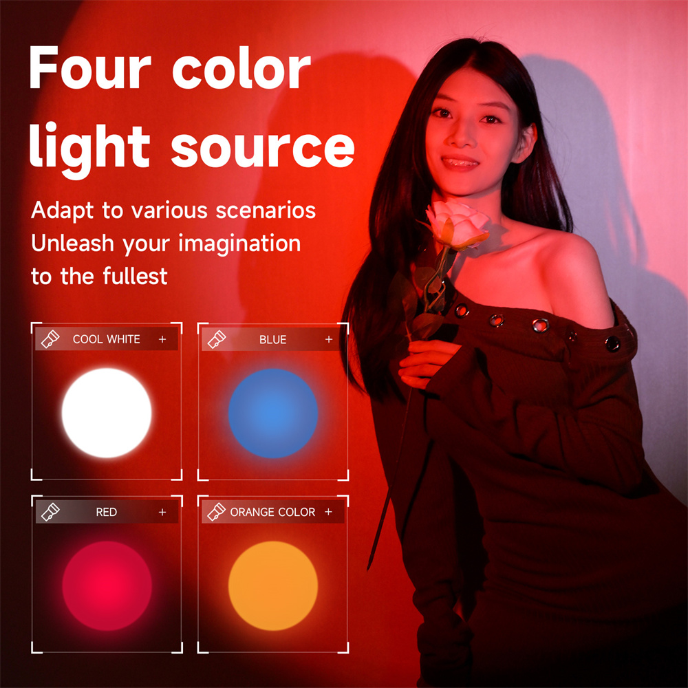 NEW Photography Flashlight 4-C - Sunset Lamp Projection ulasan dan harga