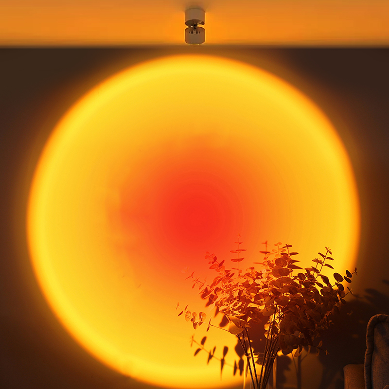 LED Sunset Spotlight Ceiling L - Sunset Lamp Projection ulasan dan harga