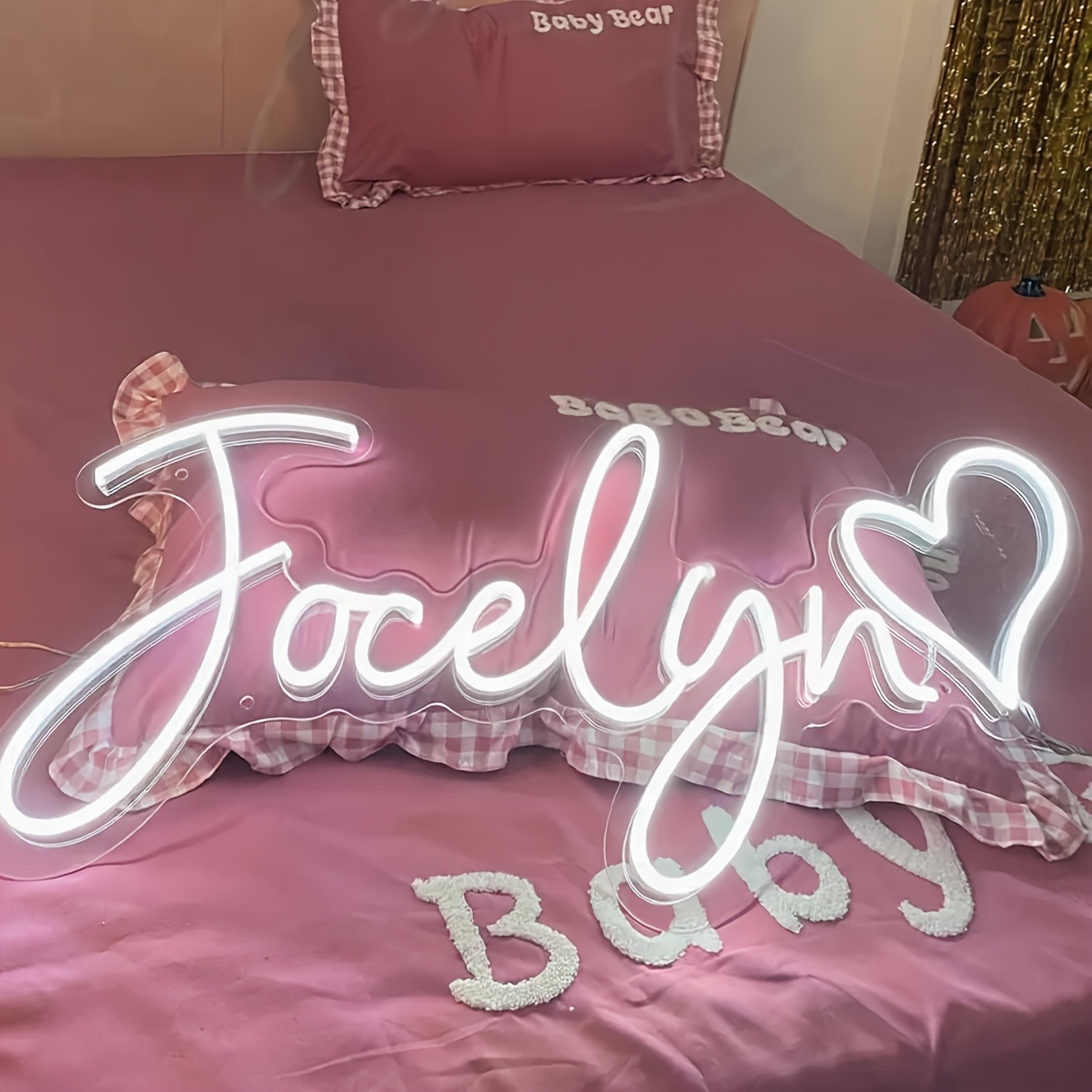 Custom LED Personalized Neon S - Lighting Decor For Wedding ulasan dan harga