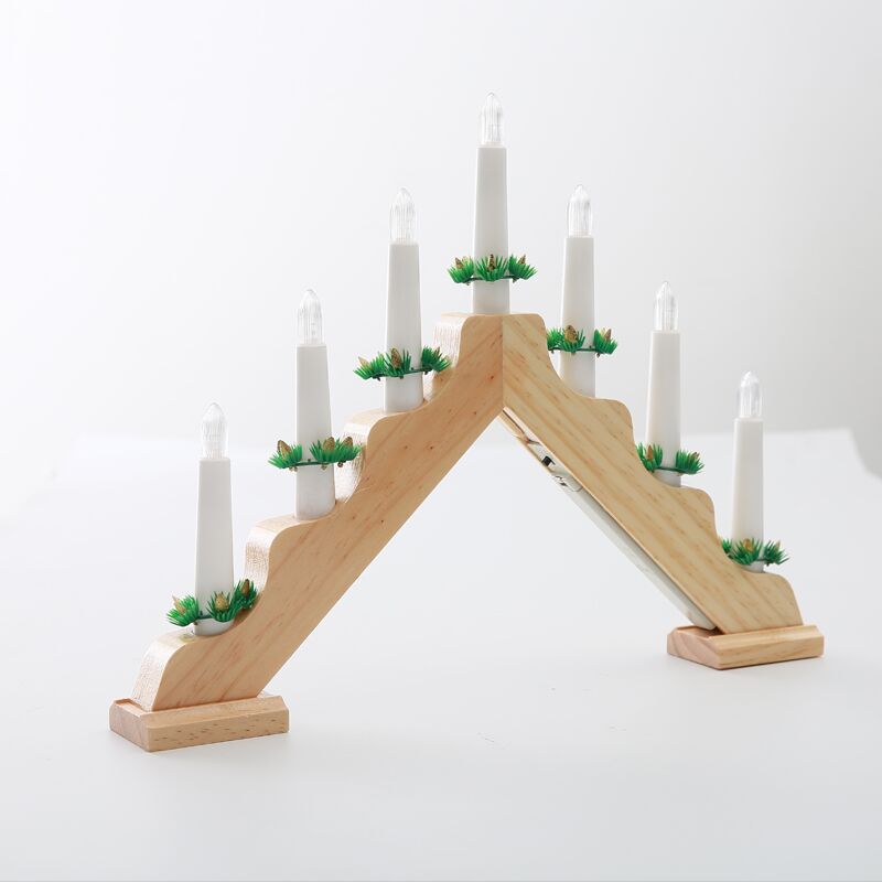Christmas wooden candle arch l - Lighting Decor Woodbridge ulasan dan harga