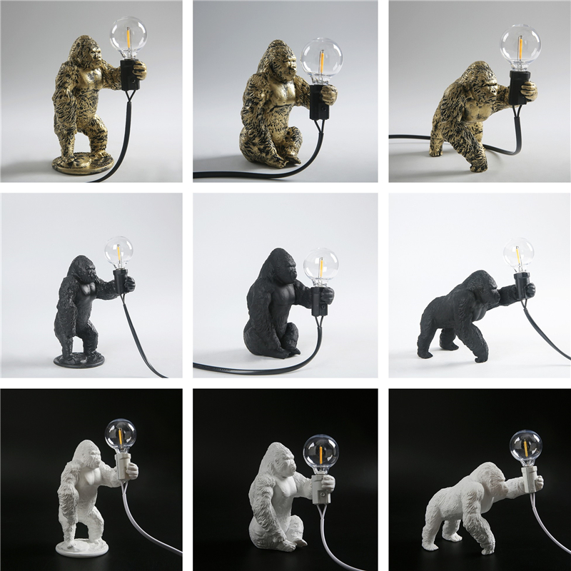 Nordic King Kong Resin Night L - Lava Lamp Desktop ulasan dan harga