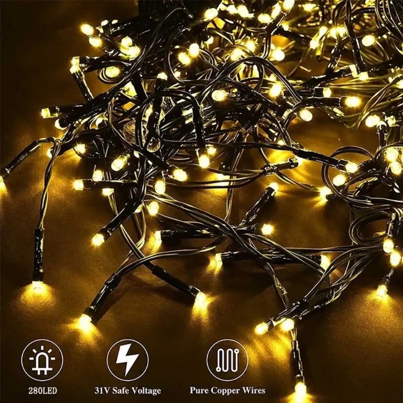 USB LED Fairy String Lights, W - Lighting Decor For Wedding ulasan dan harga