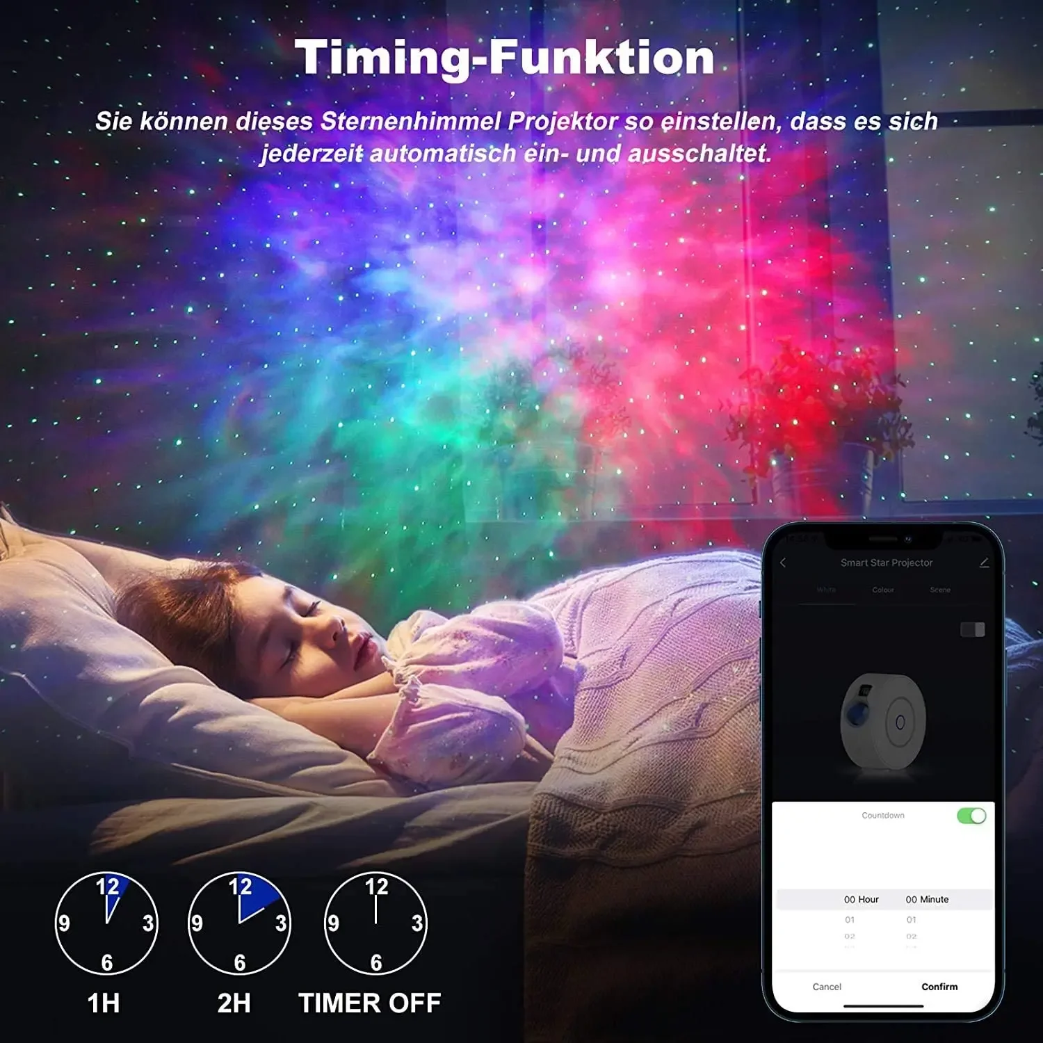 Tuya WiFi Intelligent Aurora G - Sunset Lamp Projection ulasan dan harga