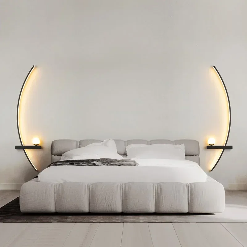 Nordic LED Wall Lamp Stripes W - Home Decor Lighting Manufacturer ulasan dan harga