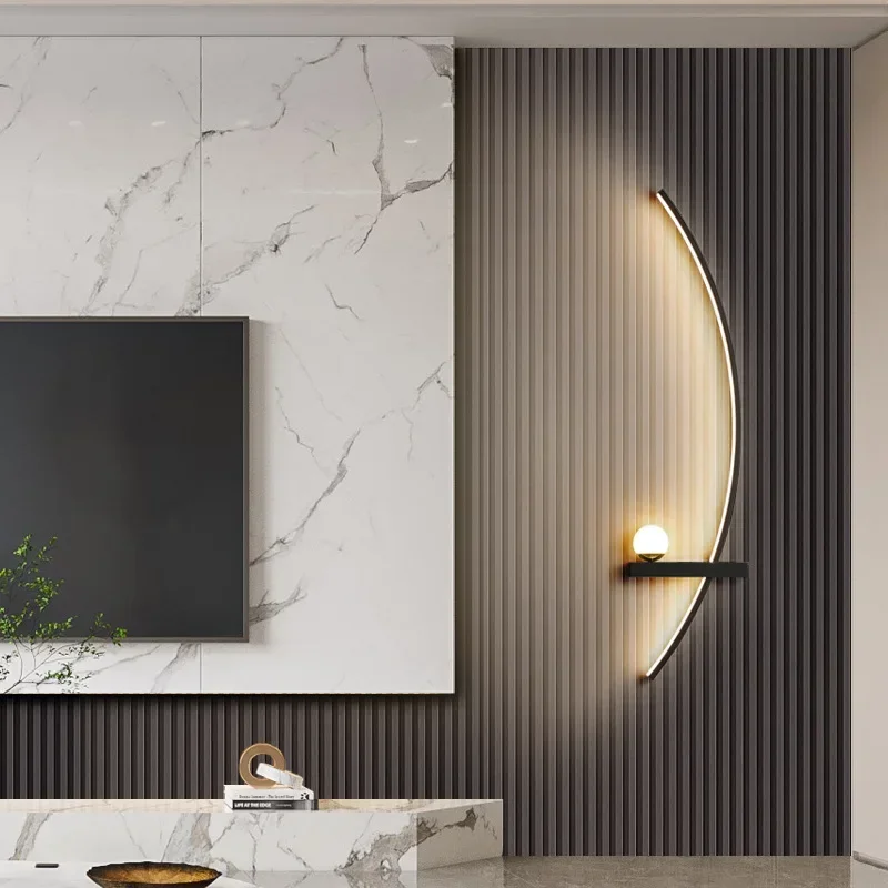 Nordic LED Wall Lamp Stripes W - Home Decor Lighting Manufacturer ulasan dan harga