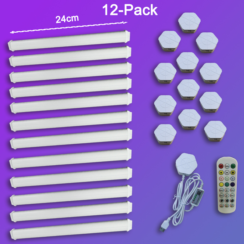 Smart RGB Wall Lamp, Bluetooth - Lighting Decor Room ulasan dan harga