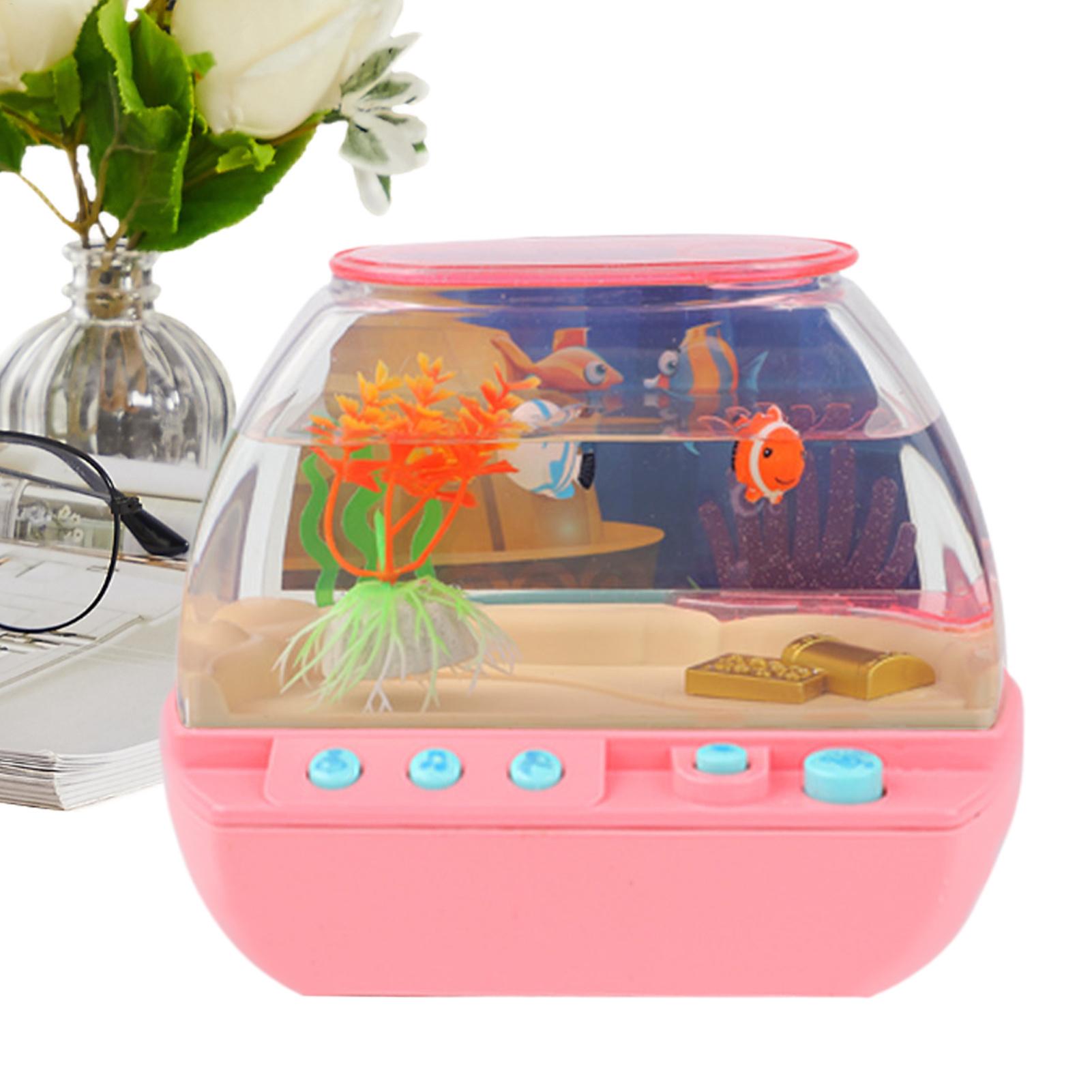 Toy Fish Tank Home Decoration  - Lighting Decor Room ulasan dan harga