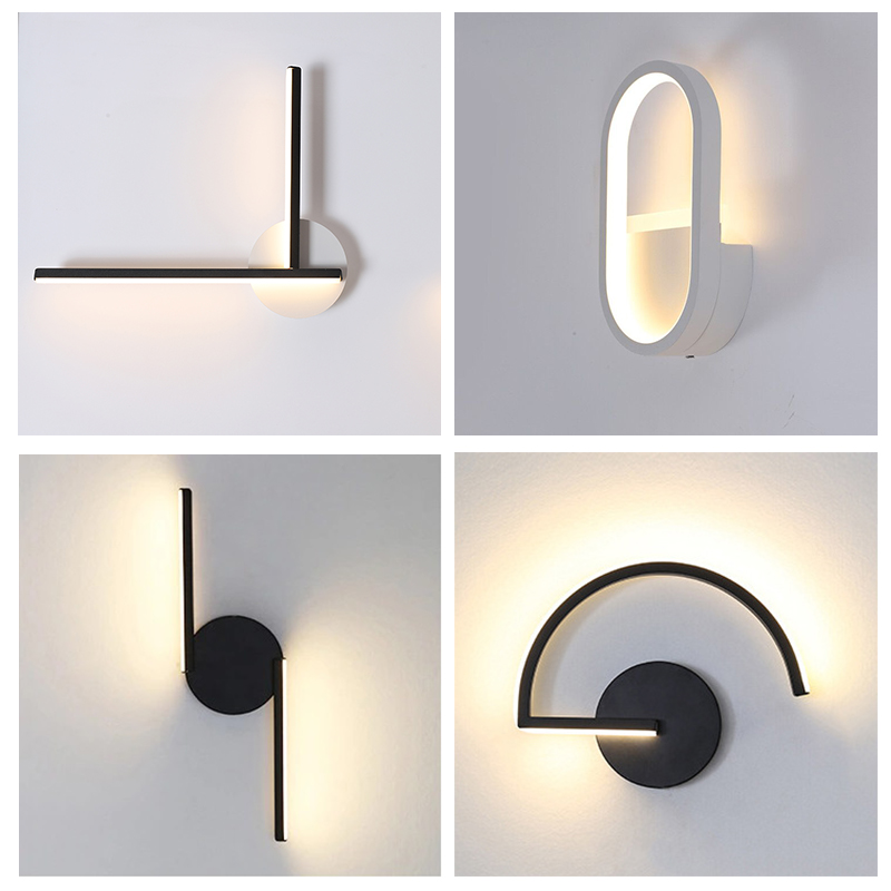 Modern Nordic LED Wall Lamp, M - Lighting Decor Room ulasan dan harga