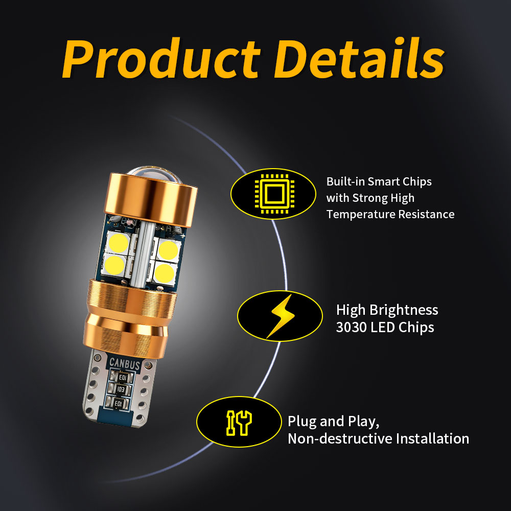 2/6/10PCS LED Signal Light Bul - Orange Lighting Decor ulasan dan harga
