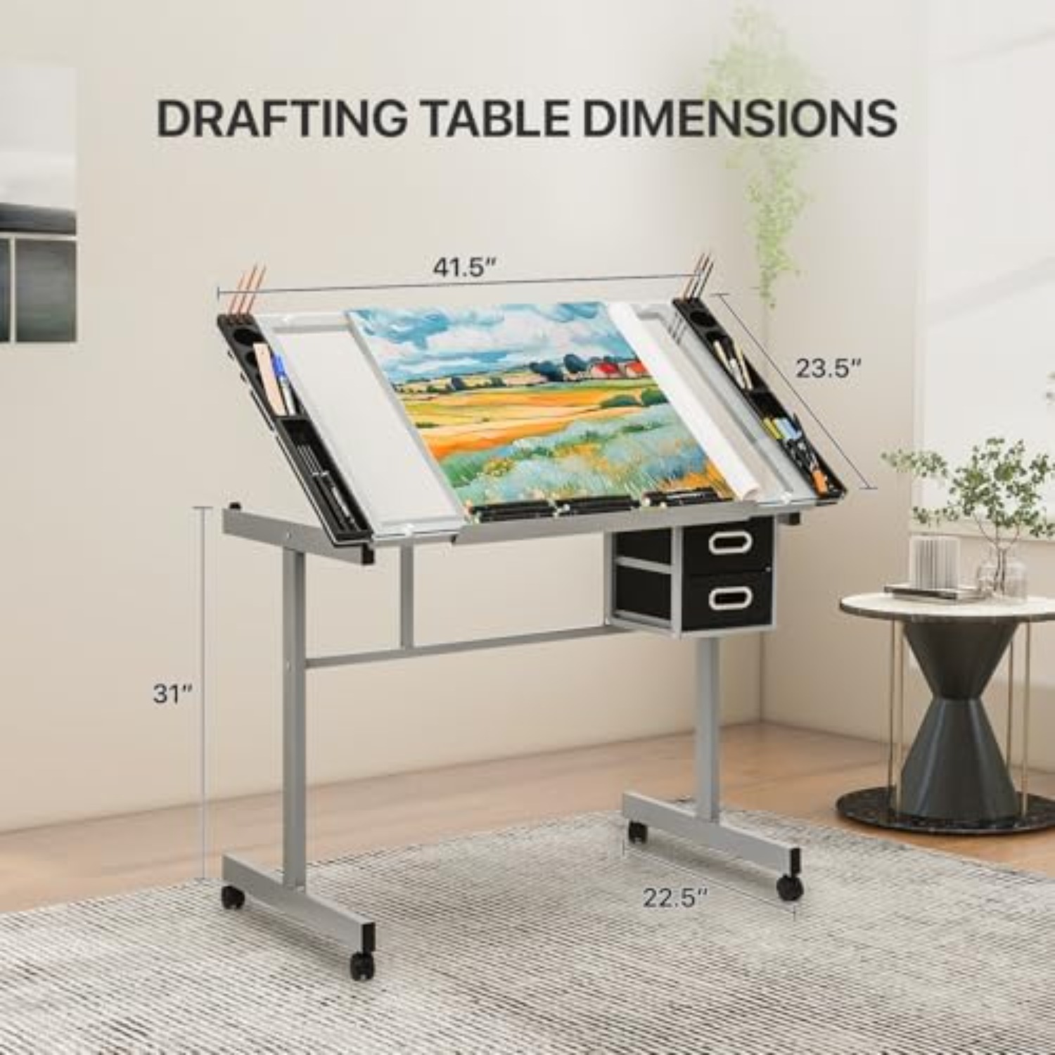 Professhional Drafting Table f - Lighting & Home Decor Studio ulasan dan harga