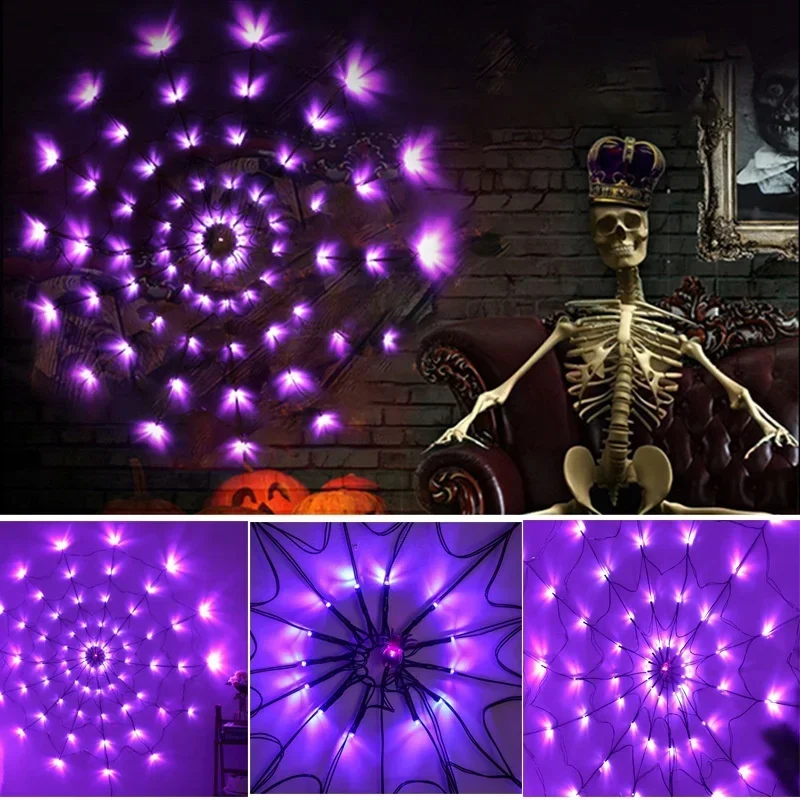 Halloween LED String Light Spi - Lighting Decor For House ulasan dan harga
