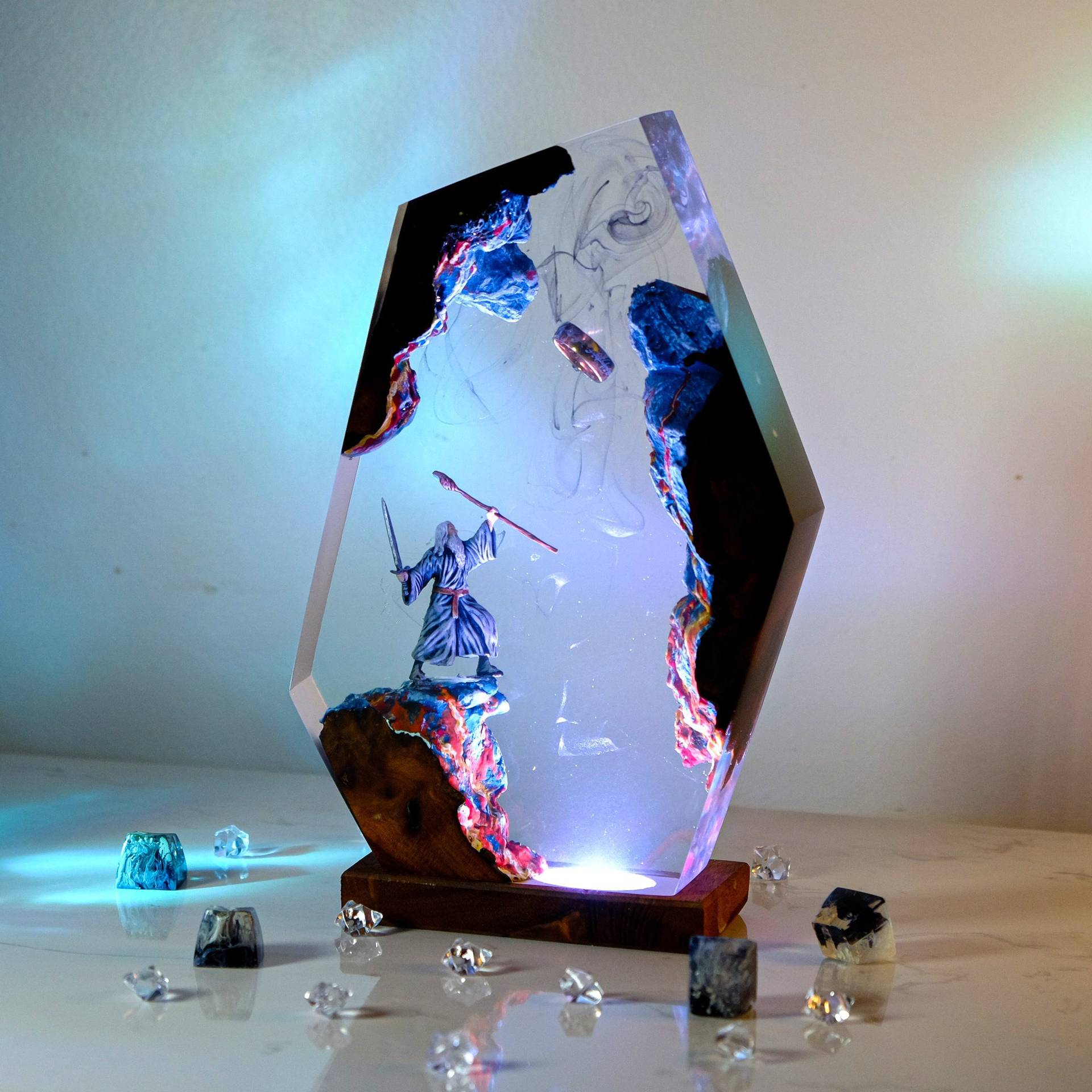 Movie Scence Figure Table Resi - Lighting Decor For Wedding ulasan dan harga