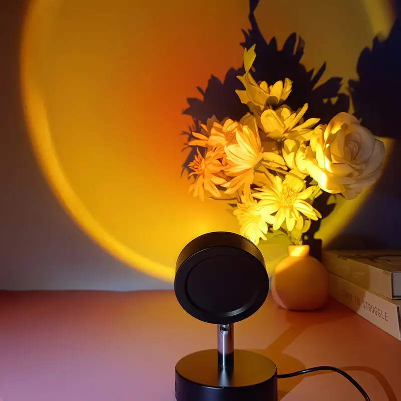 Sunset Atmosphere Lamp, Night  - Sunset Lamp Projection ulasan dan harga