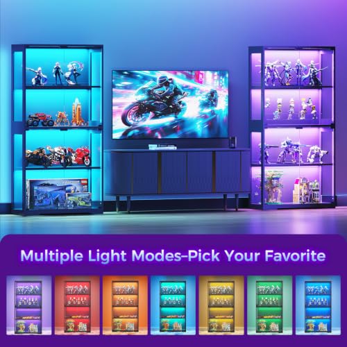 Display Case with Glass Doors  - Lighting & Home Decor Studio ulasan dan harga