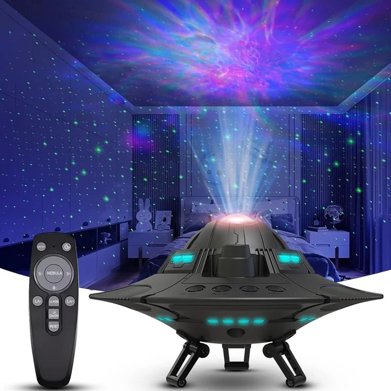 Night Light UFO LED Star Proje - Sunset Lamp Projection ulasan dan harga