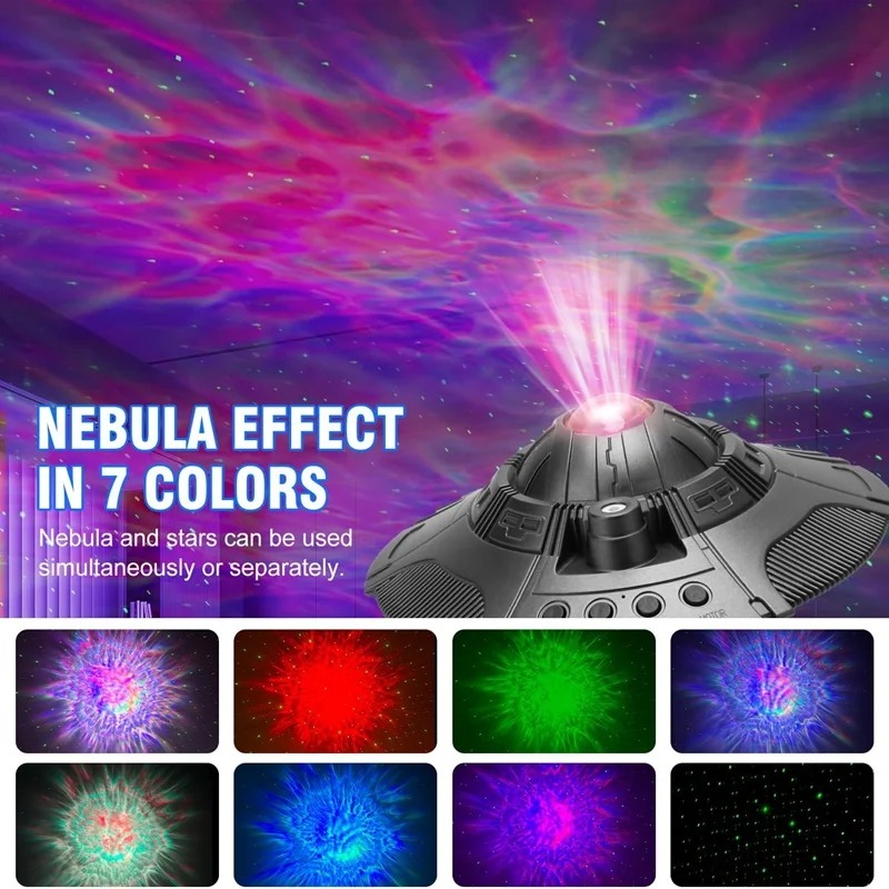 Night Light UFO LED Star Proje - Sunset Lamp Projection ulasan dan harga