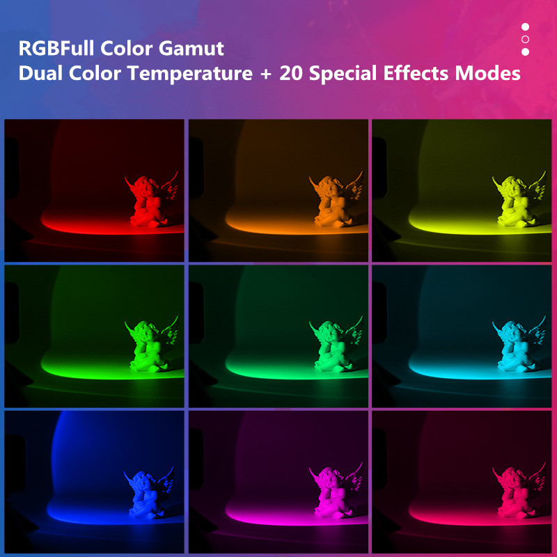 RGB Sunset Lamp Video Light LE - Sunset Lamp Projection ulasan dan harga