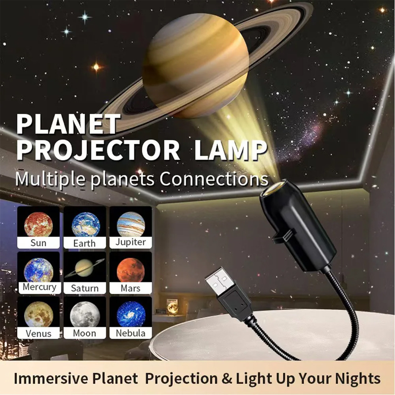 USB Ceiling Moon Earth Project - Sunset Lamp Projection ulasan dan harga