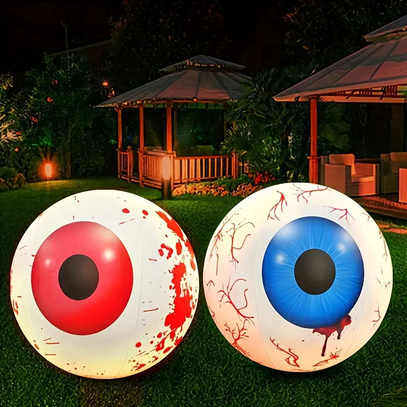 Halloween Inflatable Eyeballs  - Lighting Decor For House ulasan dan harga