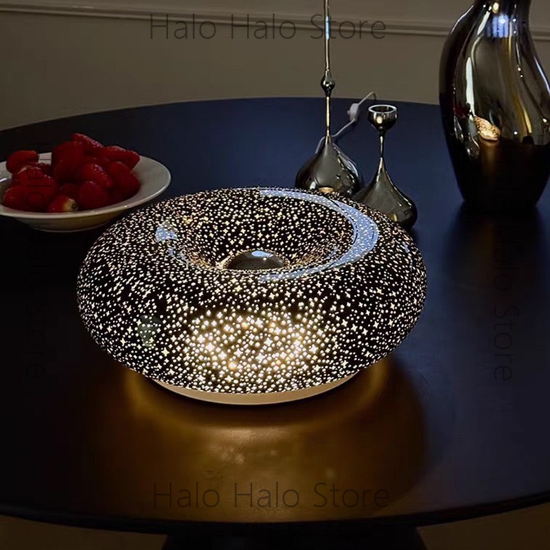 Black starry night light orang - Orange Lighting Decor ulasan dan harga