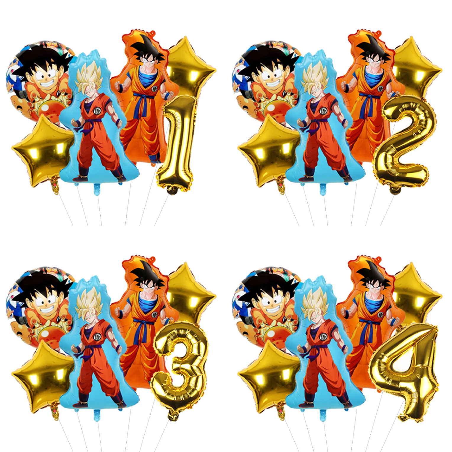 Dragon Ball Super Style Number - Orange Lighting Decor ulasan dan harga