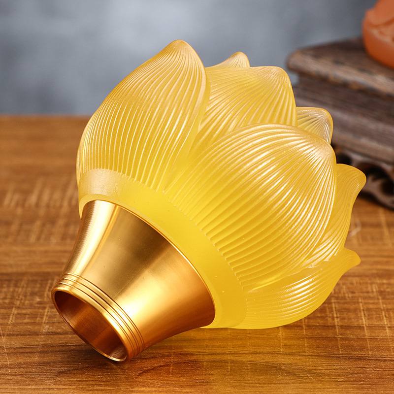2pcs/lot Wholesale Glass Lotus - Home Decor Lighting Manufacturer ulasan dan harga