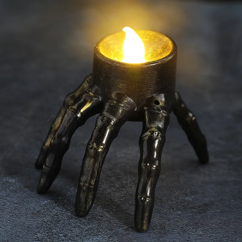 Halloween Break The Arm Skull  - Orange Lighting Decor ulasan dan harga