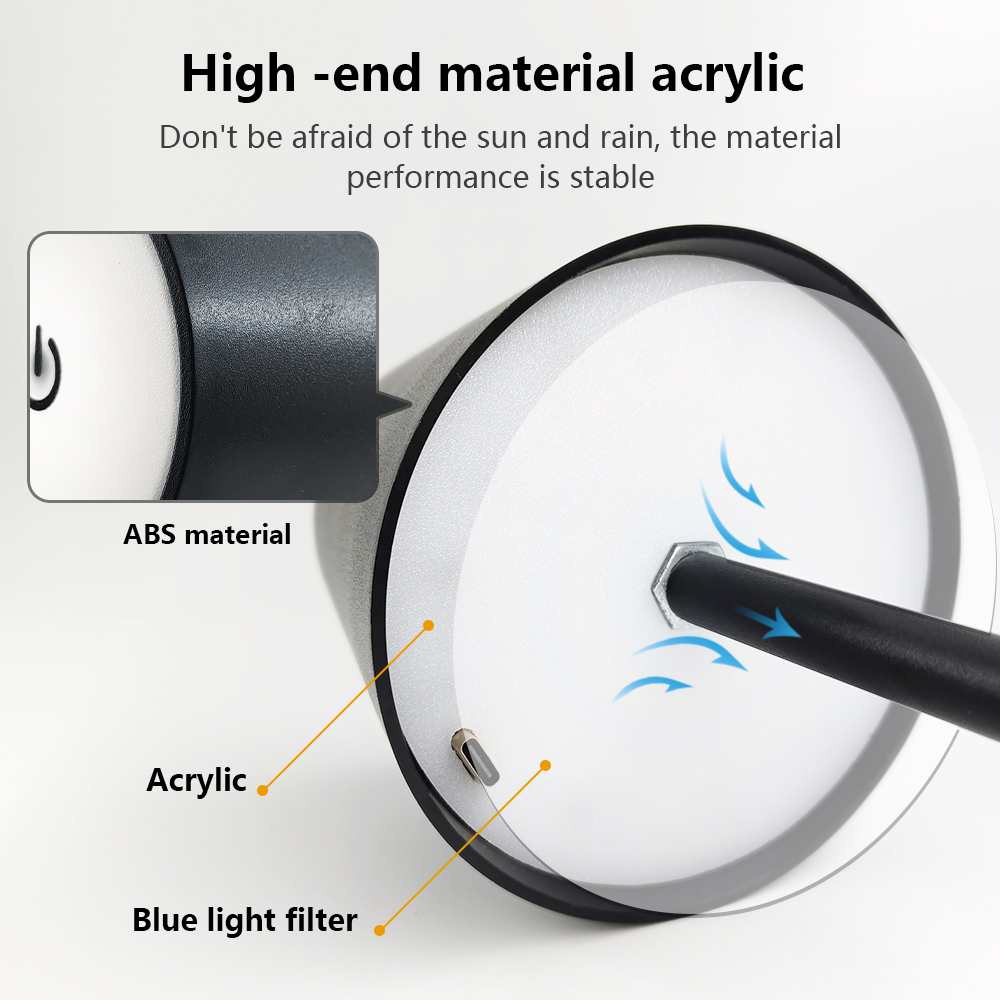 LED Rechargeable Desk Light Wi - Lighting Decor Room ulasan dan harga