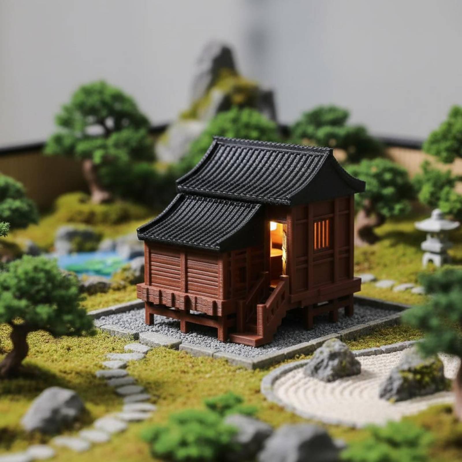 Micro Landscape House Ancient  - Lighting Decor For House ulasan dan harga